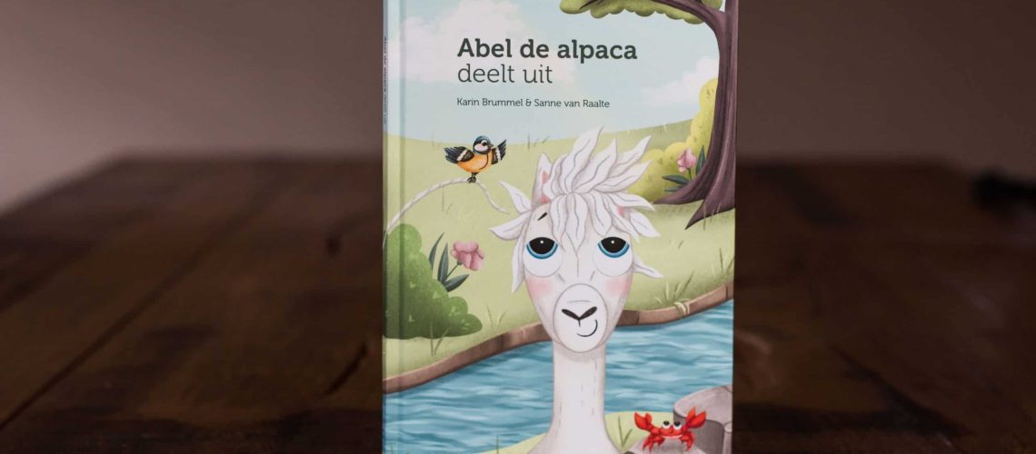 alpaca kinderboek van karinensanne